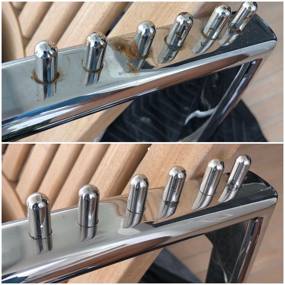 Collinite Metal Wax, Medium Cut Metal Polish, Pint